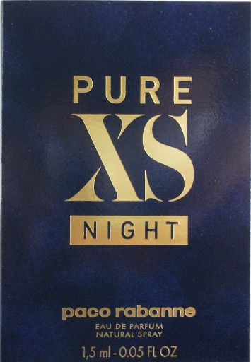 Paco Rabanne Pure XS Night 1,5 ml edp próbka 15543092222 - Allegro.pl