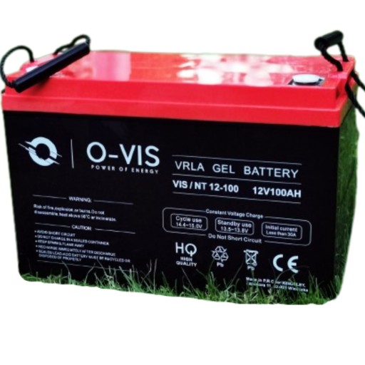 Гелевий акумулятор гелевий необслуговуваний vrla 12v 100ah ups джерело живлення для кемпера на яхті