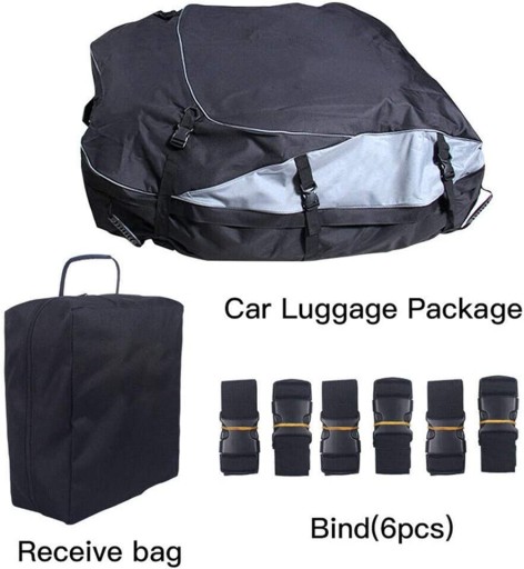 СУМКА НА ДАХ ДЛЯ АВТОМОБІЛЯ ВОДОНЕПРОНИКНА СКЛАДНА