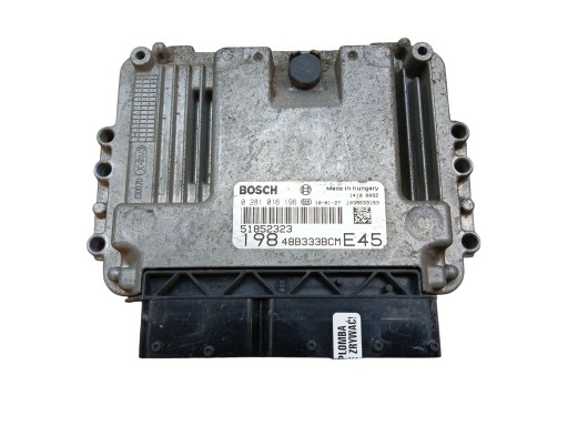 computer control unit of the engine FIAT BRAVO II 1.6 M-JET 105KM 51852323