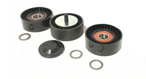 6pk2090 - Натяжной ролик + направляющая BMW E46 320D POLIFT