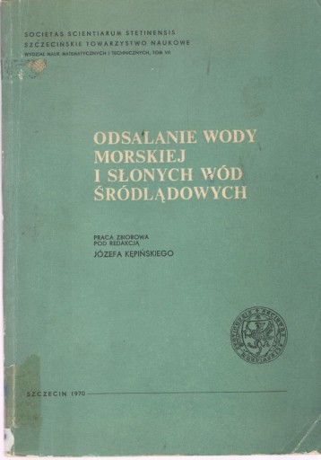 ODSALANIE WODY MORSKIEJ I SŁONYCH WÓD