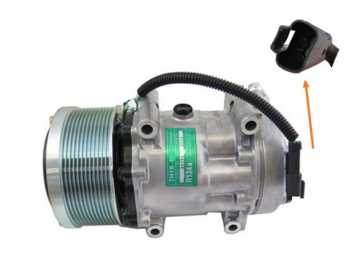 3729295 - КОМПРЕССОР КОНДИЦИОНЕРА CAT 323D 320D 320E 324E 329