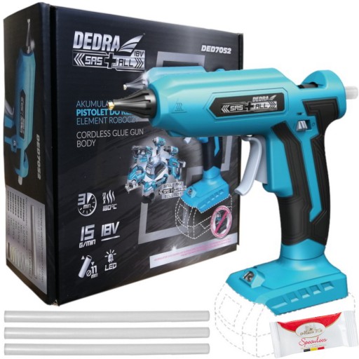 АКУМУЛЯТОРНИЙ КЛЕЄВИЙ ПІСТОЛЕТ DED7052 SAS+ (КОРПУС)