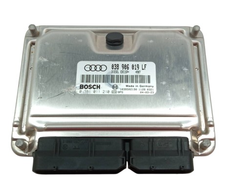 control unit of the engine 038906019LF 0281011210 1.9 TDI 100KM Audi A4 II B6