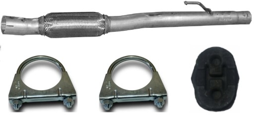 07.58 - OPEL COMBO 1.3 TD 2012-ГЛУШНИК КОЛЕКТОРНА ТРУБА