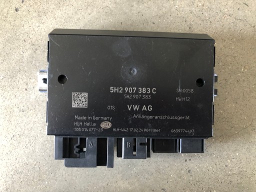 5H2 907 - Гачок водійський модуль vw audi skoda seat 5h2907383c !