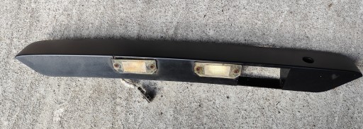 VW T5 Couverture Moulage Éclairage plaque d’immatriculation skrzydelka Noir