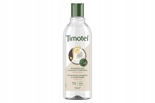 Timotei Šampón s kondicionérom z kokosového oleja 400 ml
