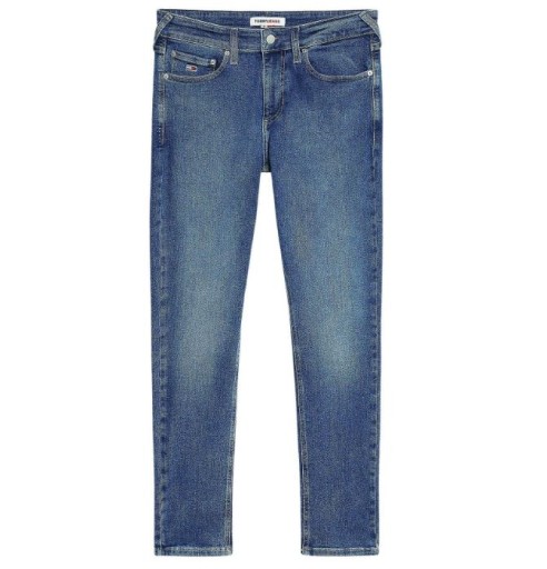 Tommy Jeans nohavice Scantion Slim modrá 33/34