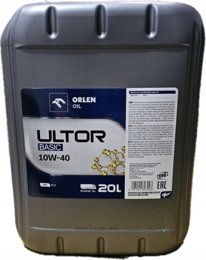 ORLEN ULTOR БАЗОВОЕ МАСЛО 10W-40 20л