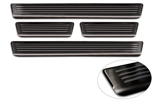 Накладки на пороги Skoda Octavia 4