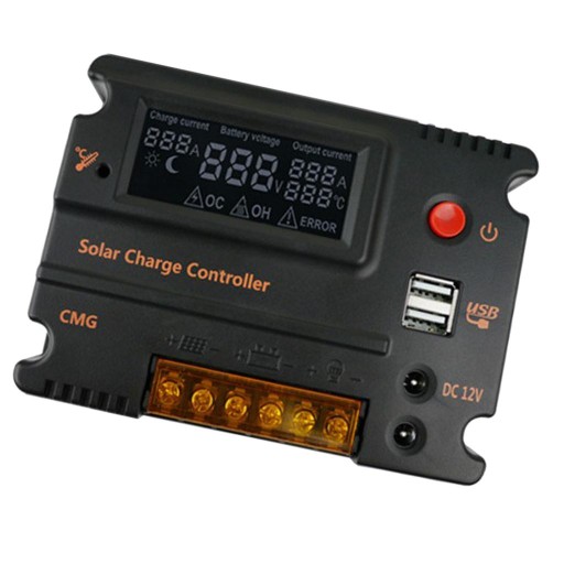 20A MPPT контролер ШІМ водонепроникний сонячний заряд