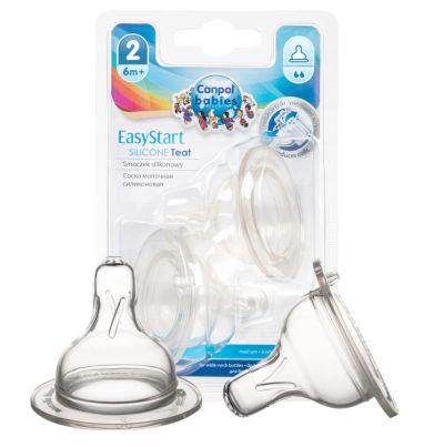 Соска силіконова Canpol babies 6 м+
