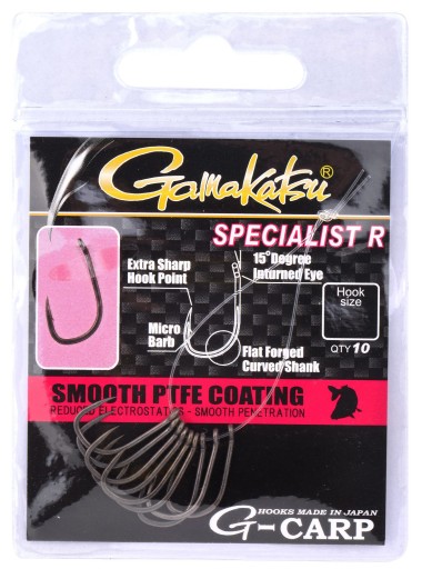 Haczyki Gamakatsu G-Carp Specialist R Grey rozm.2 - 185031200 - 13523397457  