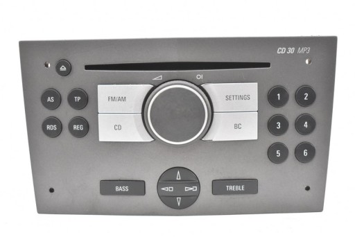 13154304 - РАДІО ГОЛОВНИЙ ПРИСТРІЙ CD MP3 OPEL ASTRA 3 III H