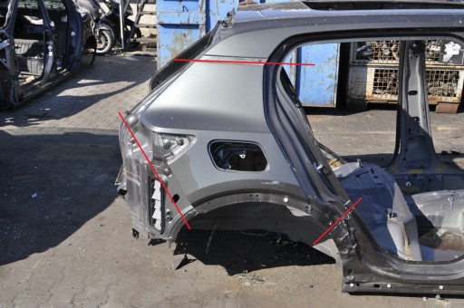 КРЫЛО ЗАДНЕЕ ПРАВОЕ VOLVO XC40