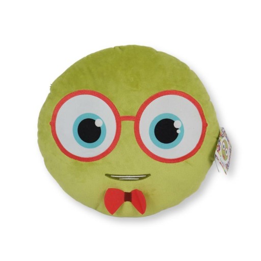 ПОДУШКА ПЛЮШЕВА ДЕКОРАТИВНА ЕМОЦІЯ ВЕЛИКА 33см