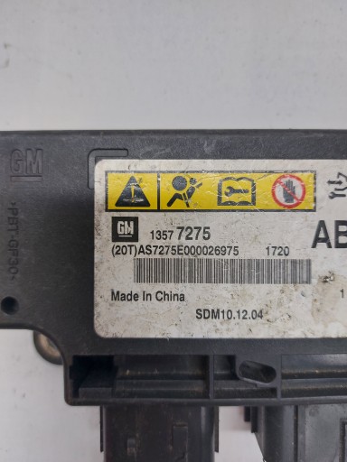 Module SENSOR Airbag OPEL MERIVA B 13577275