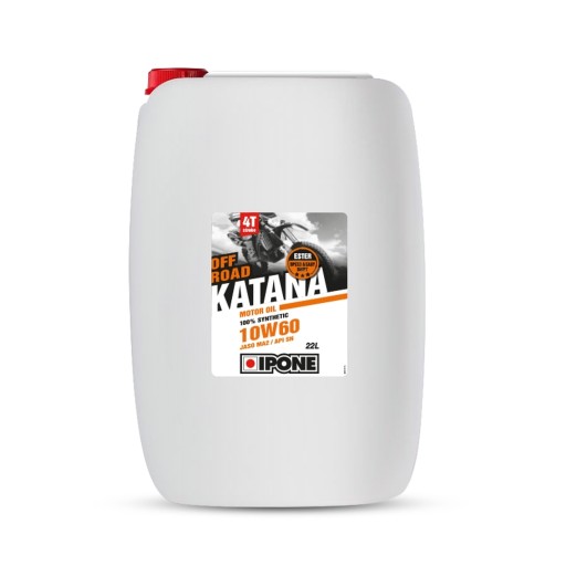 IPONE KATANA OFF ROAD 10W60 МОТОРНОЕ МАСЛО 100% СИНТЕТИЧЕСКОЕ 22Л (БОЧКА) (ESTE