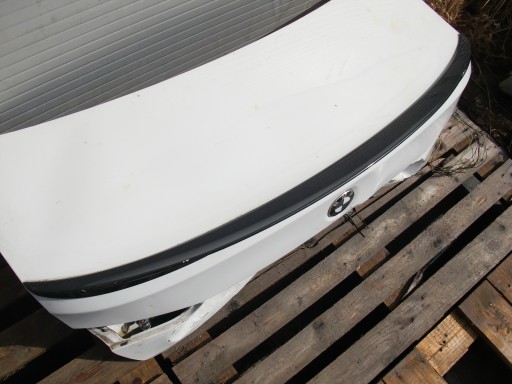 BMW 3 F30 cap LOTKA SPOILER bonnet rear part