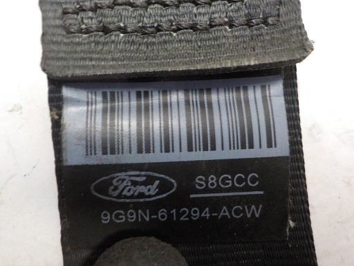 FORD S-MAX and tension belt safety right 9G9N-61294-ACW
