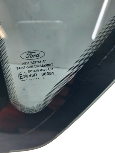 window bodywork left rear left rear part FORD B-MAX AV11-R29751-A