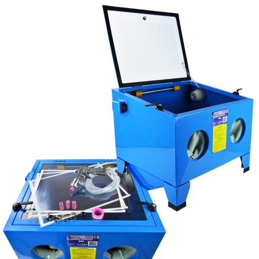 СТАЦИОНАРНАЯ КАБИНА ПЕСКОСТРОЙНАЯ МАШИНА, МАСТЕРСКАЯ КАМЕРА 90Л, ПЕСКОСТРОЙНАЯ ОЧИСТКА + ФОРСУНКИ