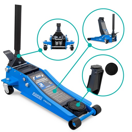 НИЗКОПРОФИЛЬНЫЙ АВТОМОБИЛЬНЫЙ ПОДЪЕМНИК FROG 3T РЕЗИНОВЫЙ НИЗКИЙ 2-ПОРШНЕВОЙ