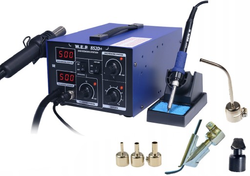 WELDER PLASTIC WEP 852D + + NOZZLES SHOE IRON