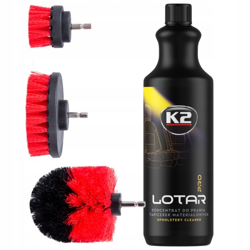 K2 LOTAR миються оббивки килимів кисті 4шт