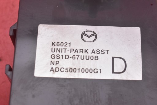 Centralina modulo parcheggio PDC GS1D67UU0B MAZDA 6 2 II GH 07-12