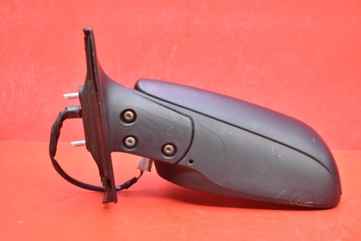 mirror left black, EU 013935 TOYOTA YARIS 2 II 05-09 3 PIN