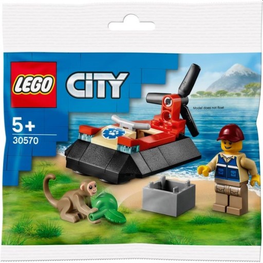 LEGO CITY - VADMENTŐ LÉGPÁRNÁS POLYBAG NO. 30570