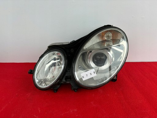 MERCEDES E-KLASA W211 left light front BI-XENON SKR complete 673B