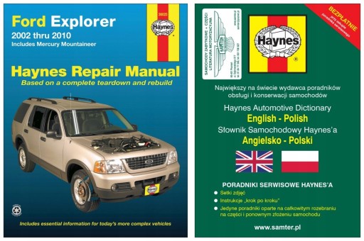Ford Explorer Mercury Mountaineer (2002-2010) керівництво по ремонту + БЕЗКОШТОВНО 24 год.