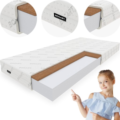 Матрац Bogart Матрац Noli з кокосової піни, середньої жорсткості, 168 x 80 x 11 см