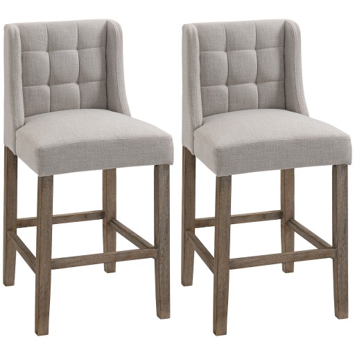 Zestaw 2 stołków barowych nowoczesne krzesła kuchenne krzesła barowe d
