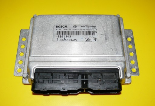 Компьютерный контроллер двигателя alfa romeo 156 2.4 jtd 46801303 0281010741