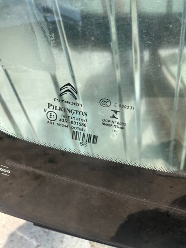FENSTER CZOLOWA CITROEN C3 III 16 ROK Original unter KAMERE