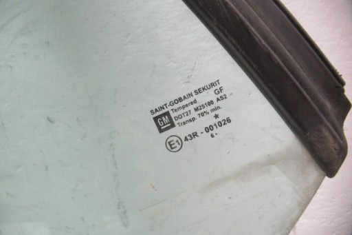 OPEL ASTRA H CABRIO 1.9 CDTI 06R window bodywork right rear part