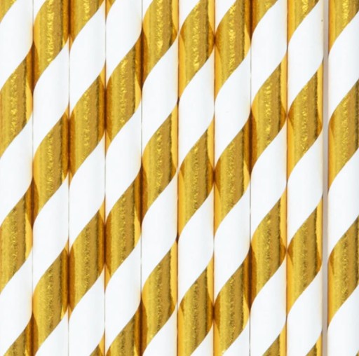 Паперові соломинки PartyPal 10 шт.