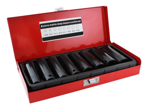 УДАРНЫЕ НАСАДКИ ДЛИННЫЕ НАБОР 1/2 