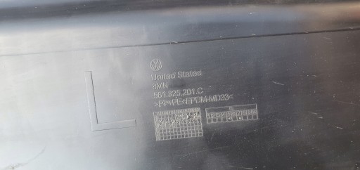 cover chassis VW PASSAT B8 USA 561825201C left