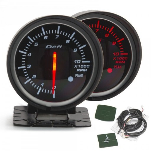 Zegar BF 60mm LED Tachometer OBROTOMIERZ RPM