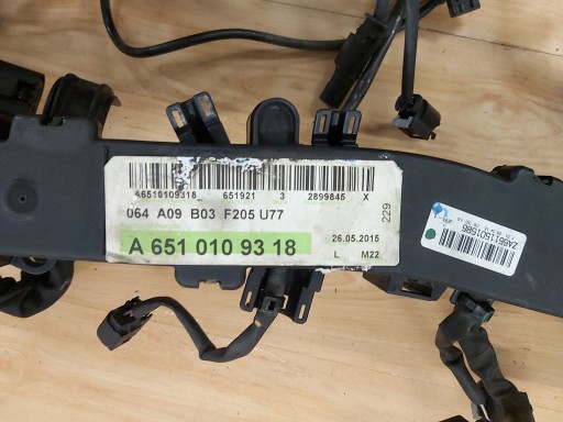 bundle of the engine 6510109318 MERCEDES W205 2.2 CDI