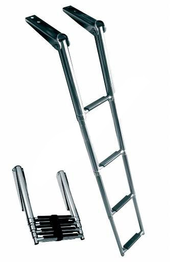 4306011 - ЛЕСТНИЦА 4 СТУПЕНИ, ТЕЛЕСКОПИЧЕСКАЯ