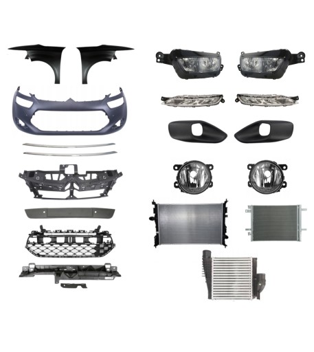 Inny901 - Citroen C4 Picasso II 13- Ремень бампера, брызговик