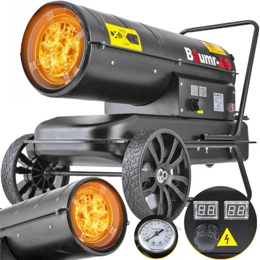 Нагреватель масла воздуходувка с термостатом 35KW