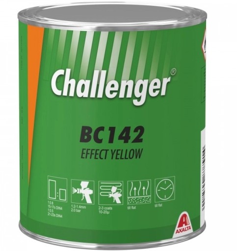 Базовое покрытие Challenger AXALTA BC142 EFFECT YELLO